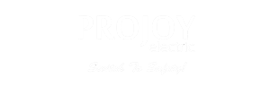 PROJOY Logo in Schwarz-Weiß – Partner von ETECH Schmid u. Pachler Elektrotechnik