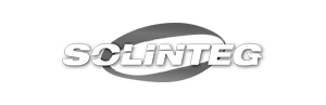 SOLINTEG Logo in Schwarz-Weiß – Partnermarke von ETECH für Photovoltaik-Lösungen